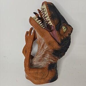 Vintage 1996 Jurassic Park The Lost World VELOCIRAPTOR DINOSAUR 12" Hand Puppet